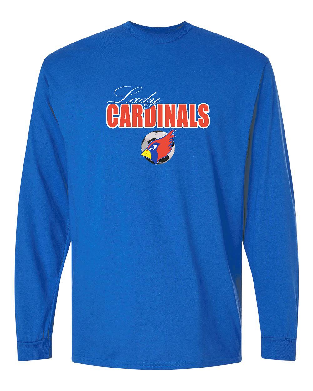 PLEASANT PLAINS GIRLS SOCCER LONG SLEEVE TSHIRT (P.8400)