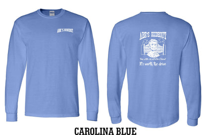ABE'S HIDEOUT YOUTH LONG SLEEVE T-SHIRT (P.5400B)