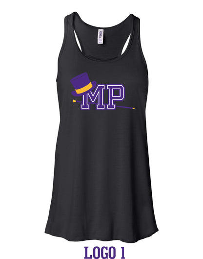 Mount Pulaski Toppers BELLA + CANVAS - Women's Flowy Racerback Tank (P.8800)