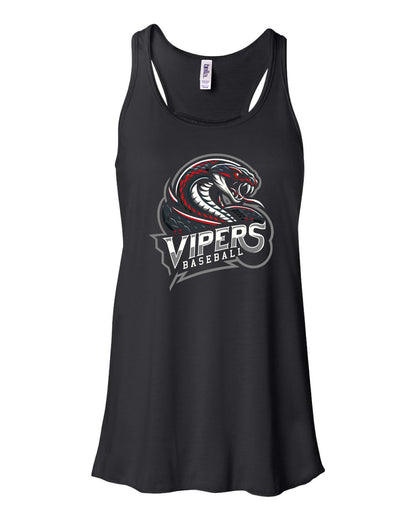 Vipers Baseball Ladies/Girls Bella Racerback Tank (8800, 8800Y)