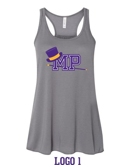 Mount Pulaski Toppers BELLA + CANVAS - Women's Flowy Racerback Tank (P.8800)