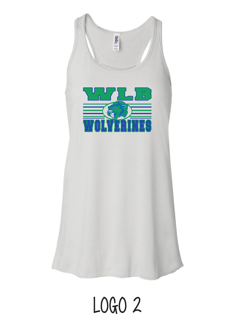 WLB Bella Flowy Racerback Tank (P.8800)