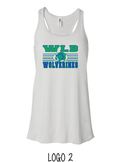 WLB Bella Flowy Racerback Tank (P.8800)