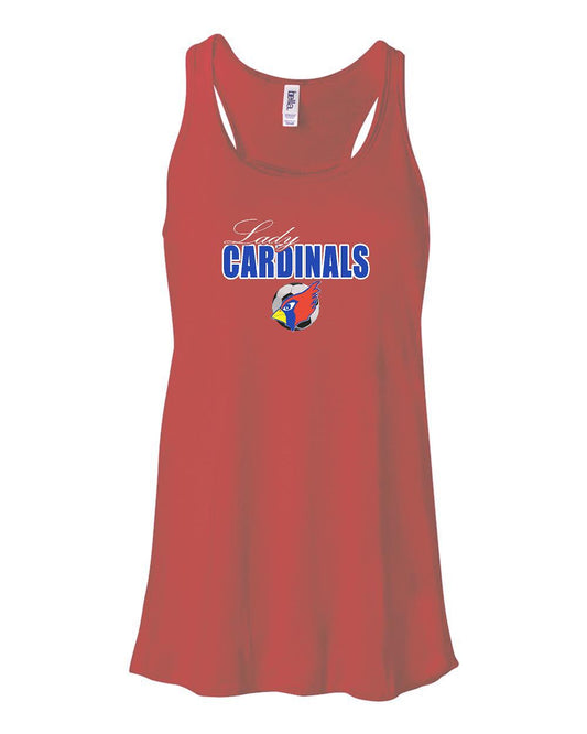 PLEASANT PLAINS GIRLS SOCCER Bella Flowy Racerback Tank (P.8800)