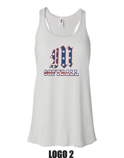 MAFIA BELLA + CANVAS - Women's Flowy Racerback Tank (P.8800)