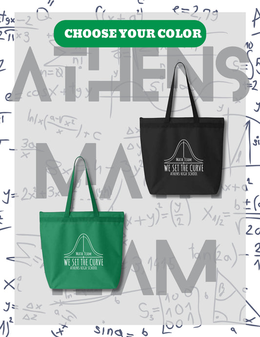 AHS MATH TEAM LARGE TOTE (P.8802)