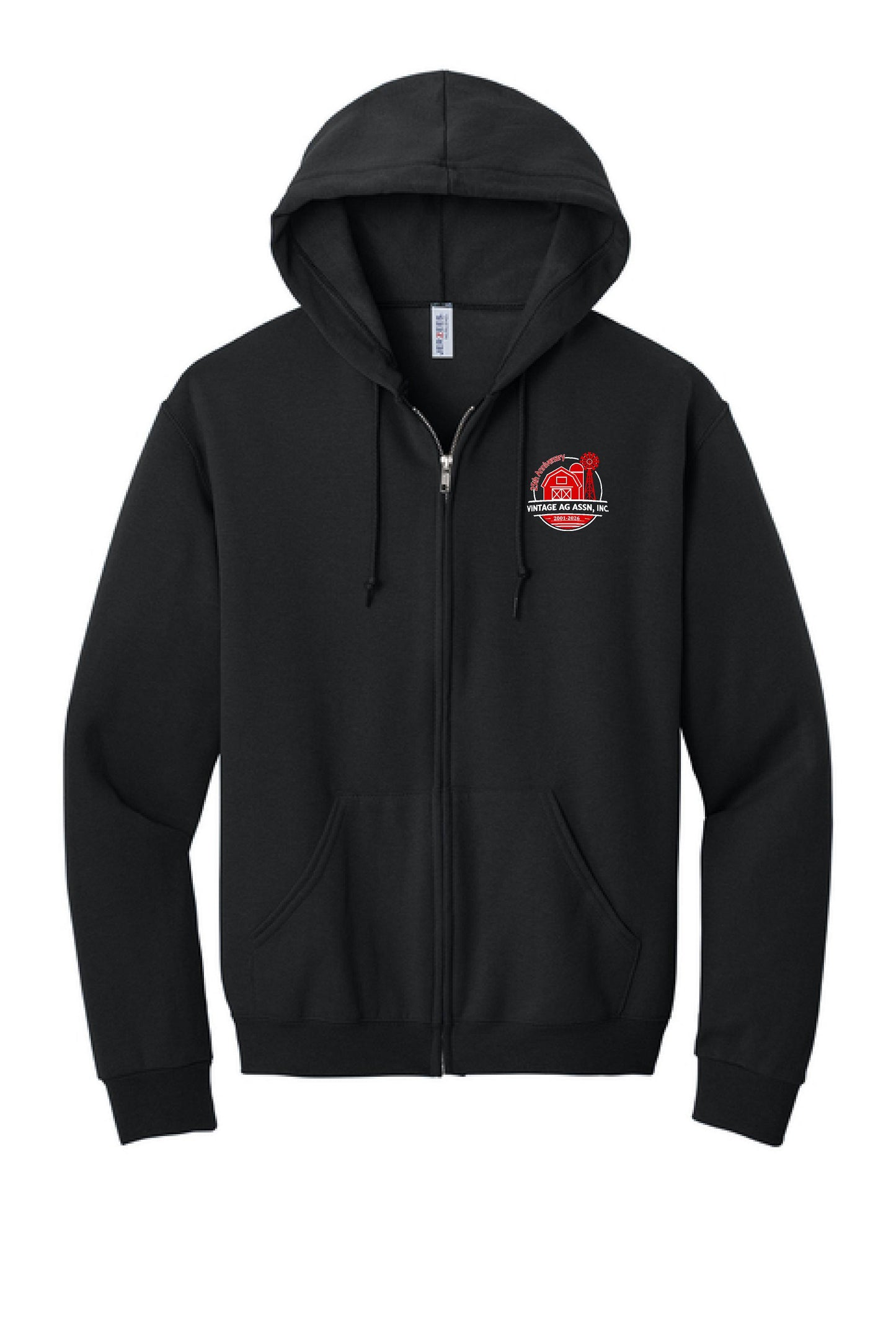 Vintage Ag Association Jerzees® NuBlend® Full-Zip Hooded Sweatshirt (P.993M)
