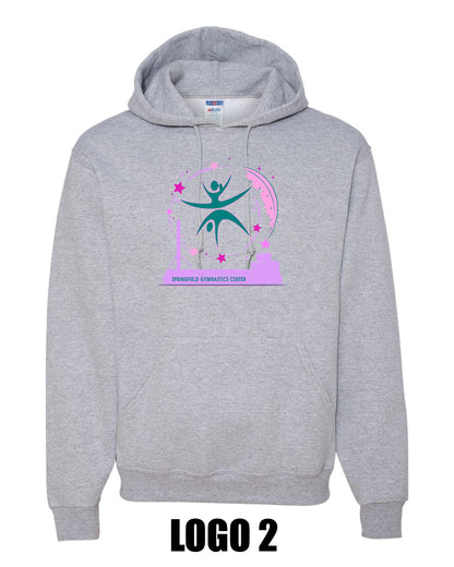 SPRINGFIELD GYMNASTICS CENTER UNISEX HOODIE (P.996MR/996YR)