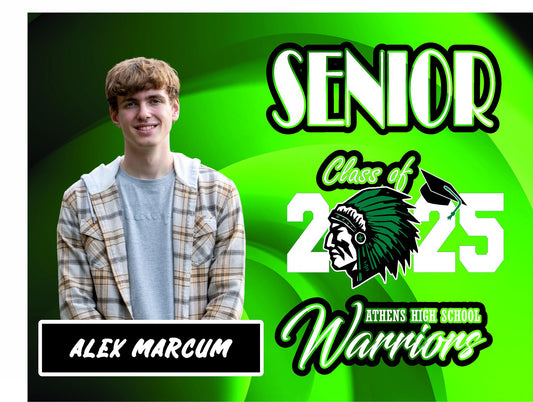 CUSTOM SENIOR GRAD YARD SIGN