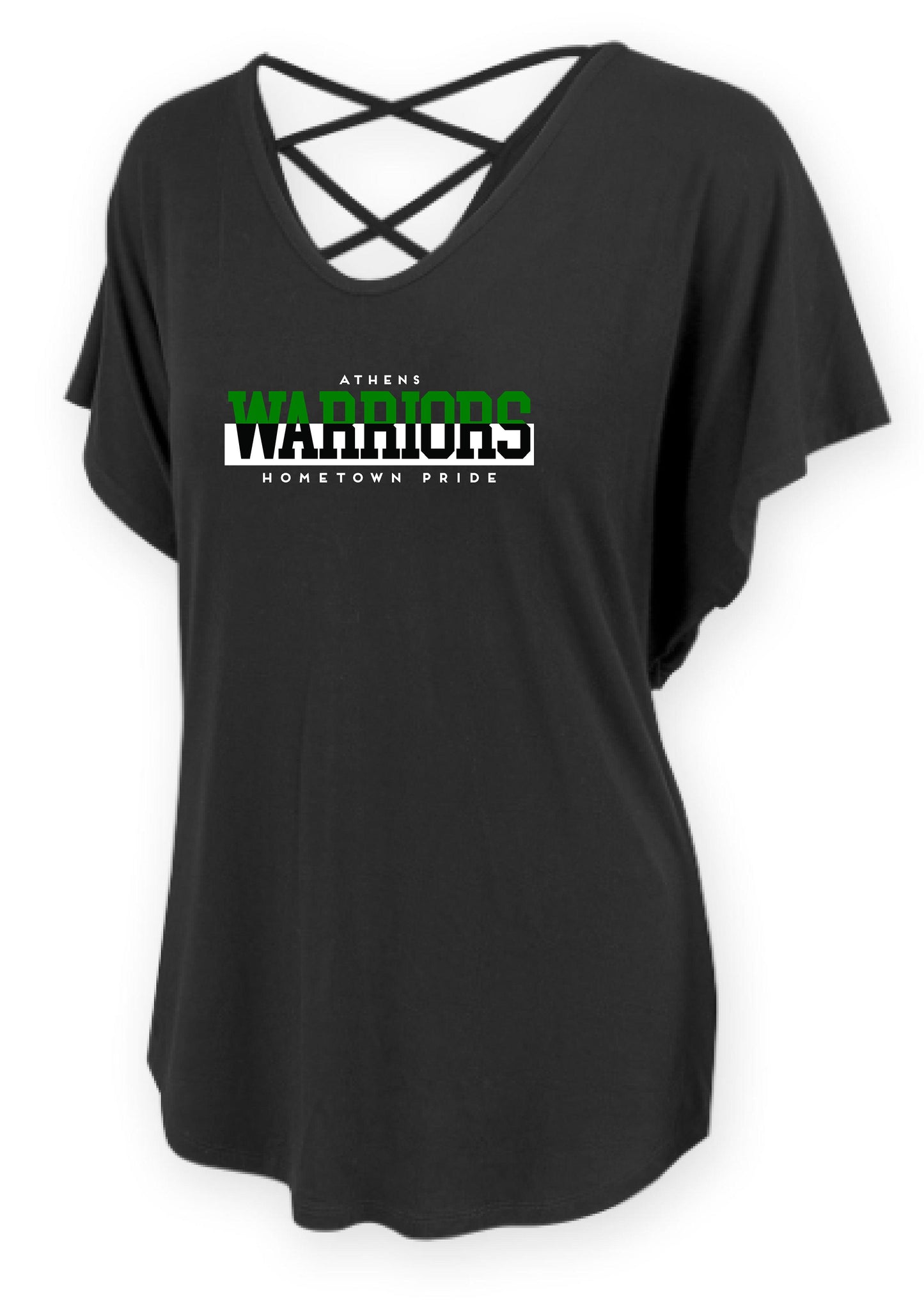 ATHENS BOOSTERS WOMENS DOLMAN T-SHIRT (P.ABB.ANNALEE)