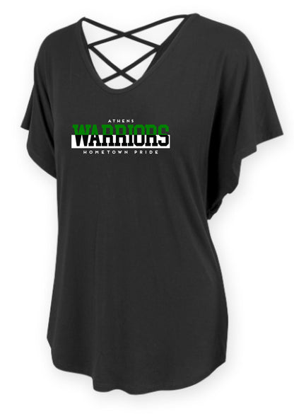 ATHENS BOOSTERS WOMENS DOLMAN T-SHIRT (P.ABB.ANNALEE)