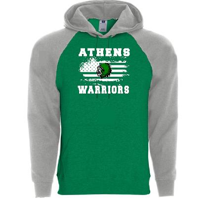 ATHENS BOOSTERS UNISEX BANNER HOODIE (P.229179/229279)