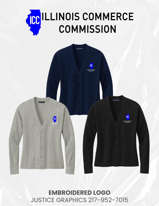 Illinois Commerce Commission Brooks Brothers® Women’s Cotton Stretch Cardigan Sweater (E.BB18405)