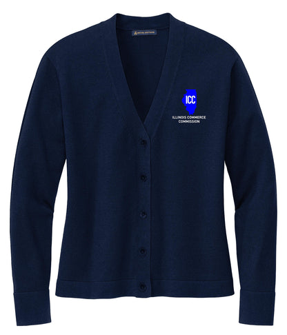 Illinois Commerce Commission Brooks Brothers® Women’s Cotton Stretch Cardigan Sweater (E.BB18405)