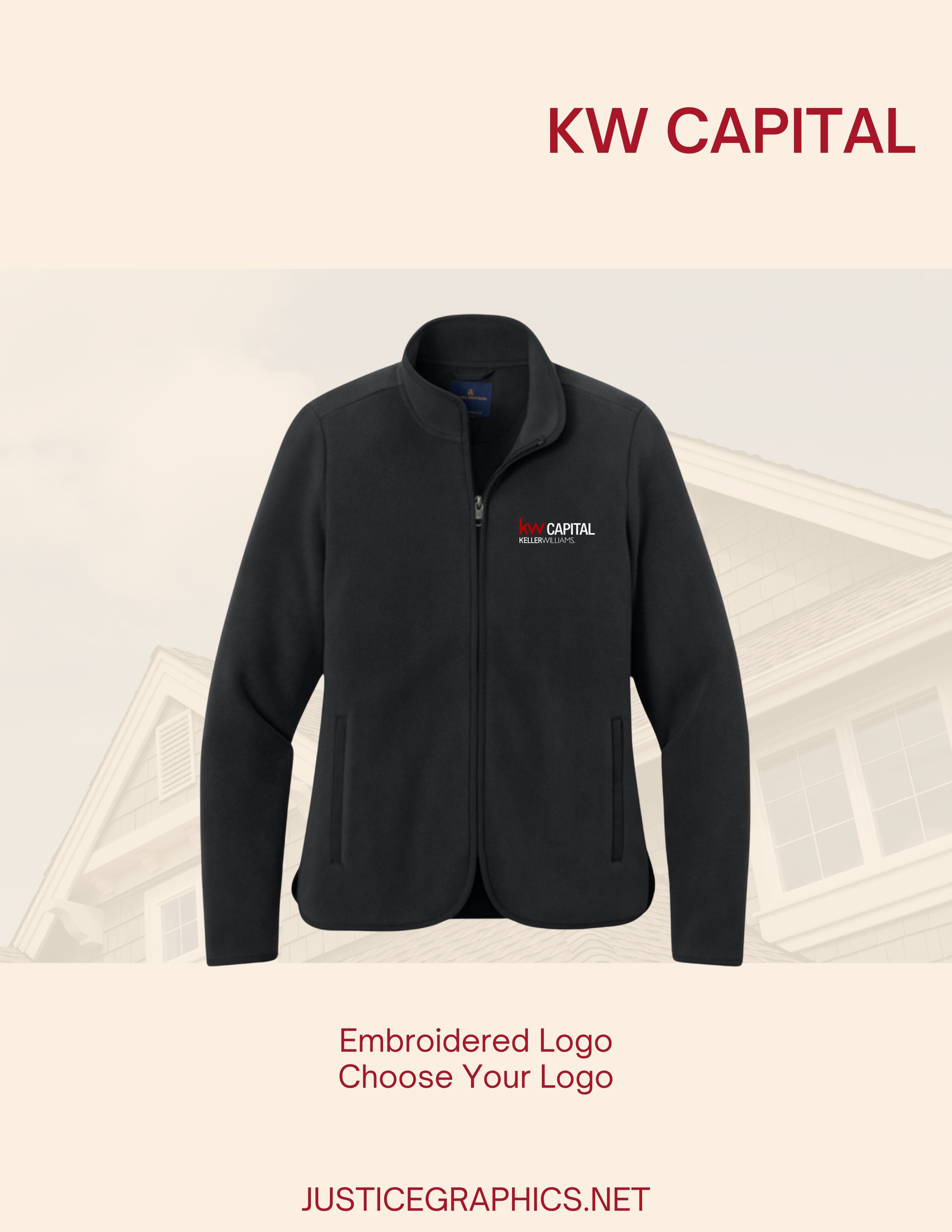 KW Capital Brooks Brothers® Women’s Fleece Jacket (E. BB18611 ...