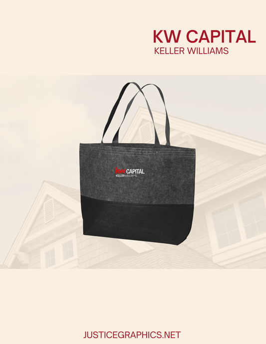 KW CAPITAL Port Authority® Large Felt Tote (E. BG402L)