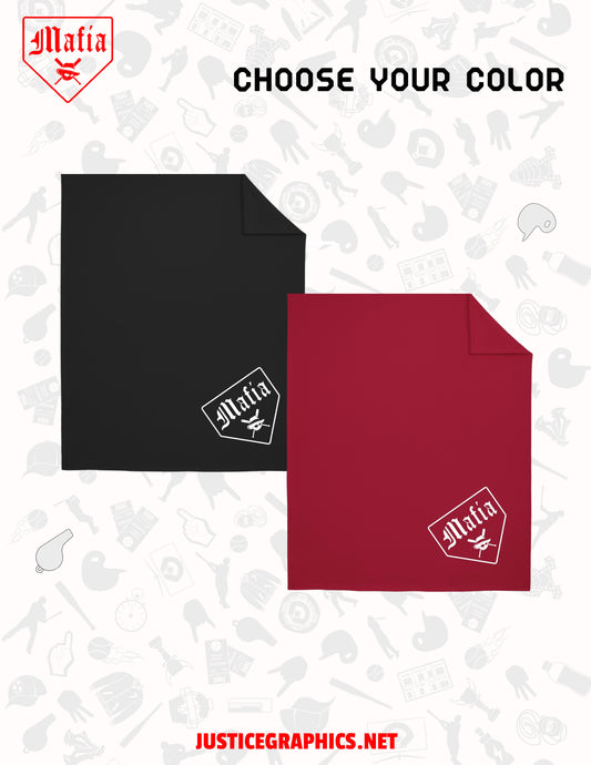 MAFIA BASEBALL/SOFTBALL Port & Company® Core Fleece Sweatshirt Blanket (P.BP78)