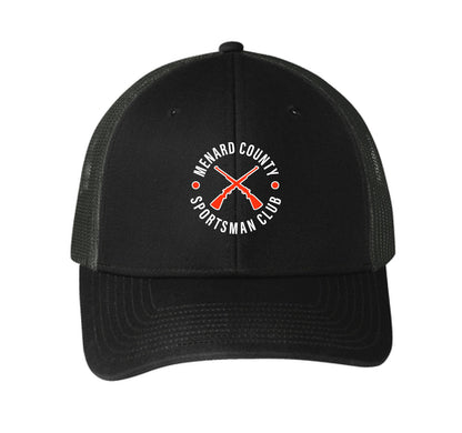 Menard County Sportsman Club Snapback Trucker Hat (E.C402)