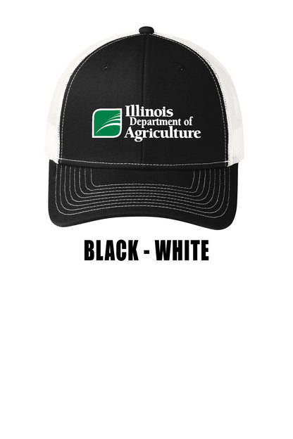Illinois Department of Agriculture Snapback Trucker Hat (E.C112)