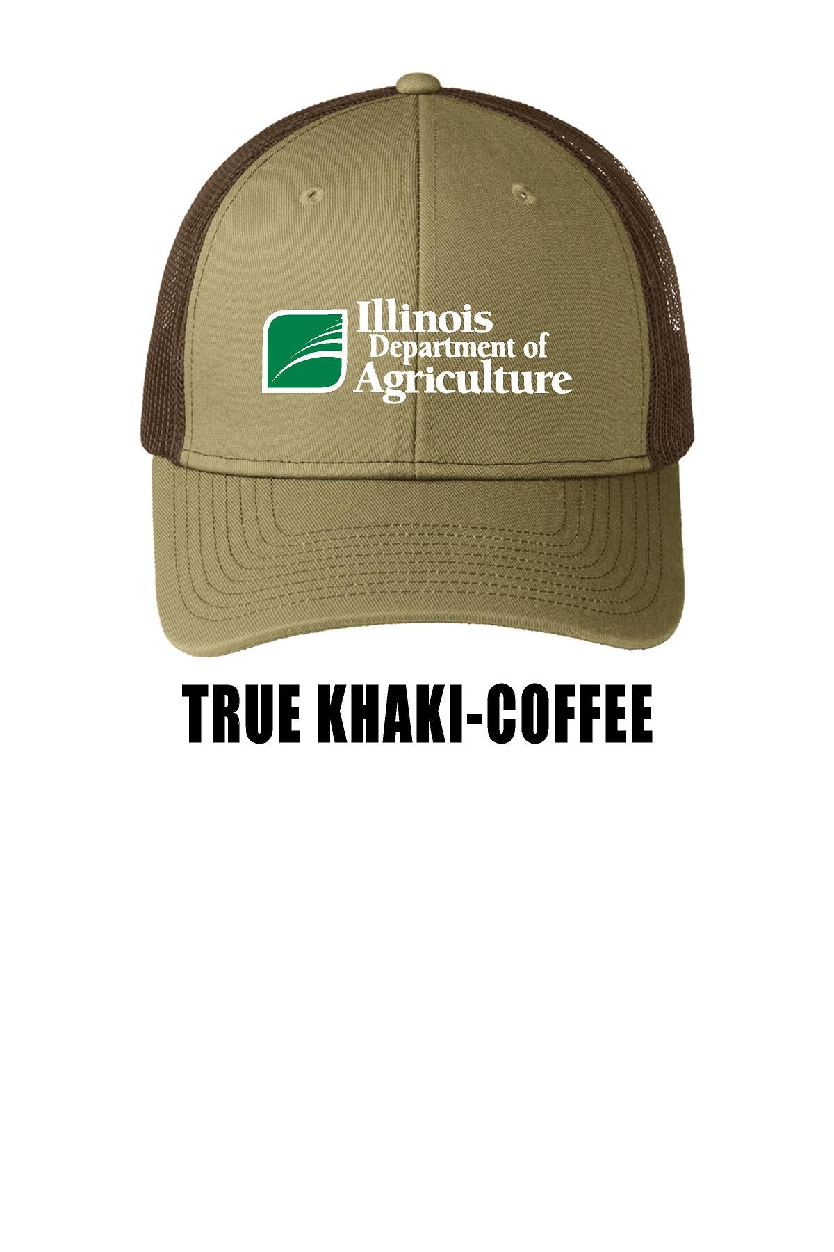 Illinois Department of Agriculture Snapback Trucker Hat (E.C112)