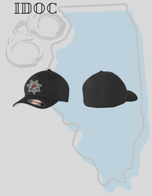 IDOC Flexfit® Wool Blend Cap Black (E.C928)