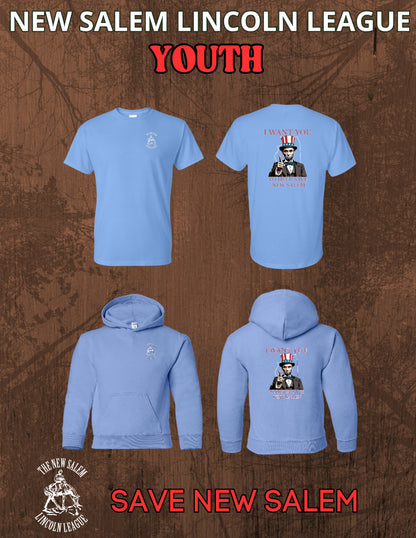 NEW SALEM LINCOLN LEAGUE I Want You YOUTH COLLECTION (8000B/18500B)