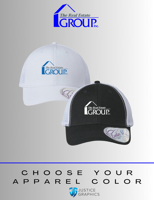 The Real Estate Group WOMEN'S INFINITY PONYTAIL CAP (E. CHARLIE)