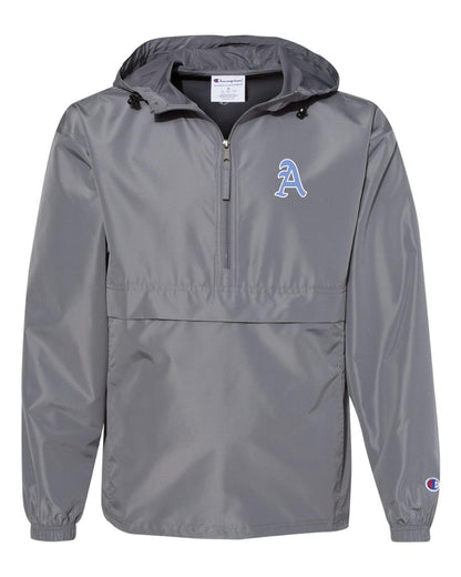 Arsenal Baseball Champion - Hooded Packable Quarter-Zip Jacket (E.CO200)