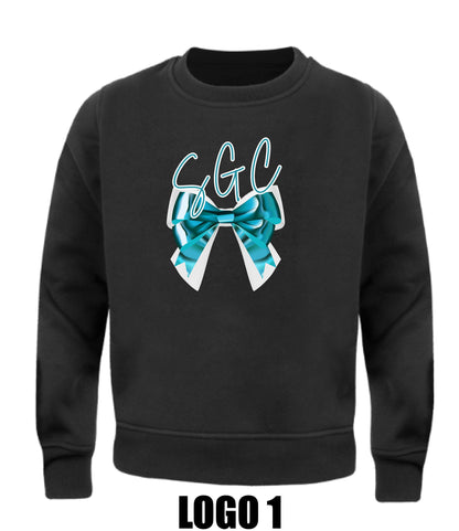 SPRINGFIELD GYMNASTICS CENTER TODDLER/YOUTH CREWNECK SWEATSHIRT (EMB.ABB.COLUMBIA)