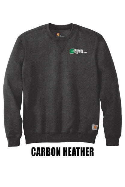 Illinois Department of Agriculture Carhartt ® Midweight Crewneck Sweatshirt (E.CTK124)