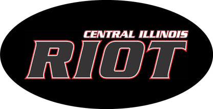 RIOT SOFTBALL CAR WINDOW DECAL
