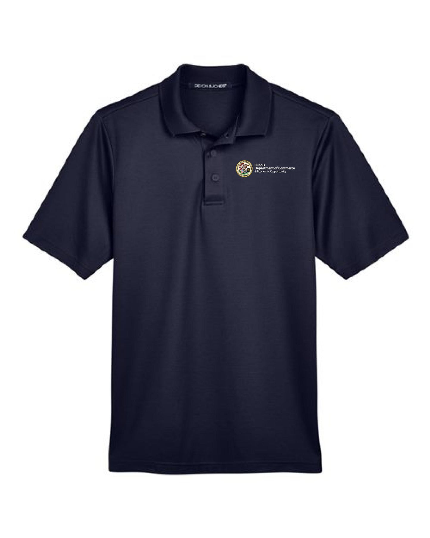 IDCEO CrownLux Performance® Plaited Polo (E.DG20/DG20W)