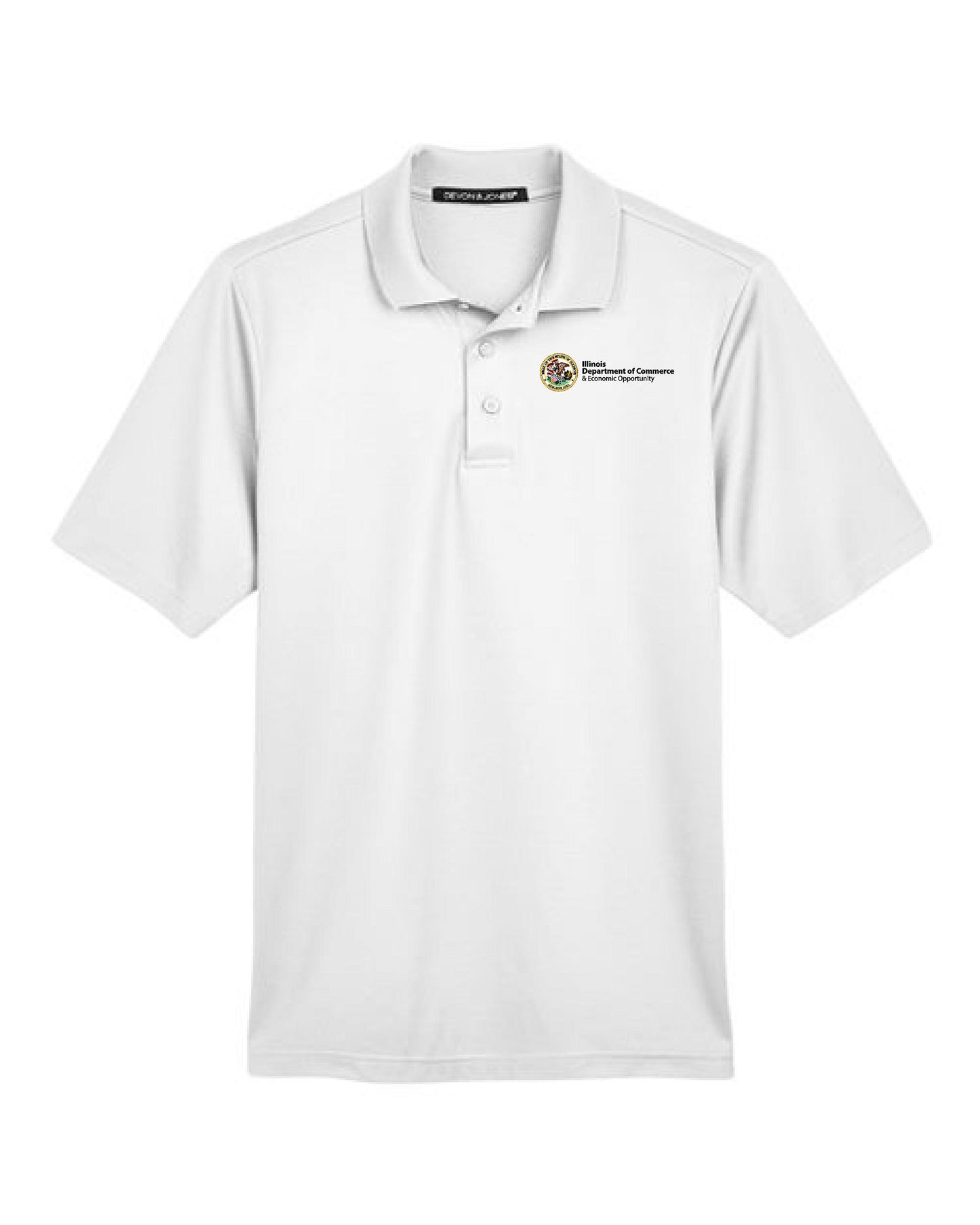 IDCEO CrownLux Performance® Plaited Polo (E.DG20/DG20W)