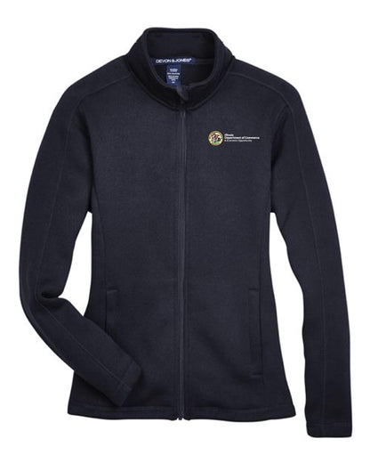 IDCEO Bristol Full-Zip Sweater Fleece Jacket (E.DG793/DG793W)