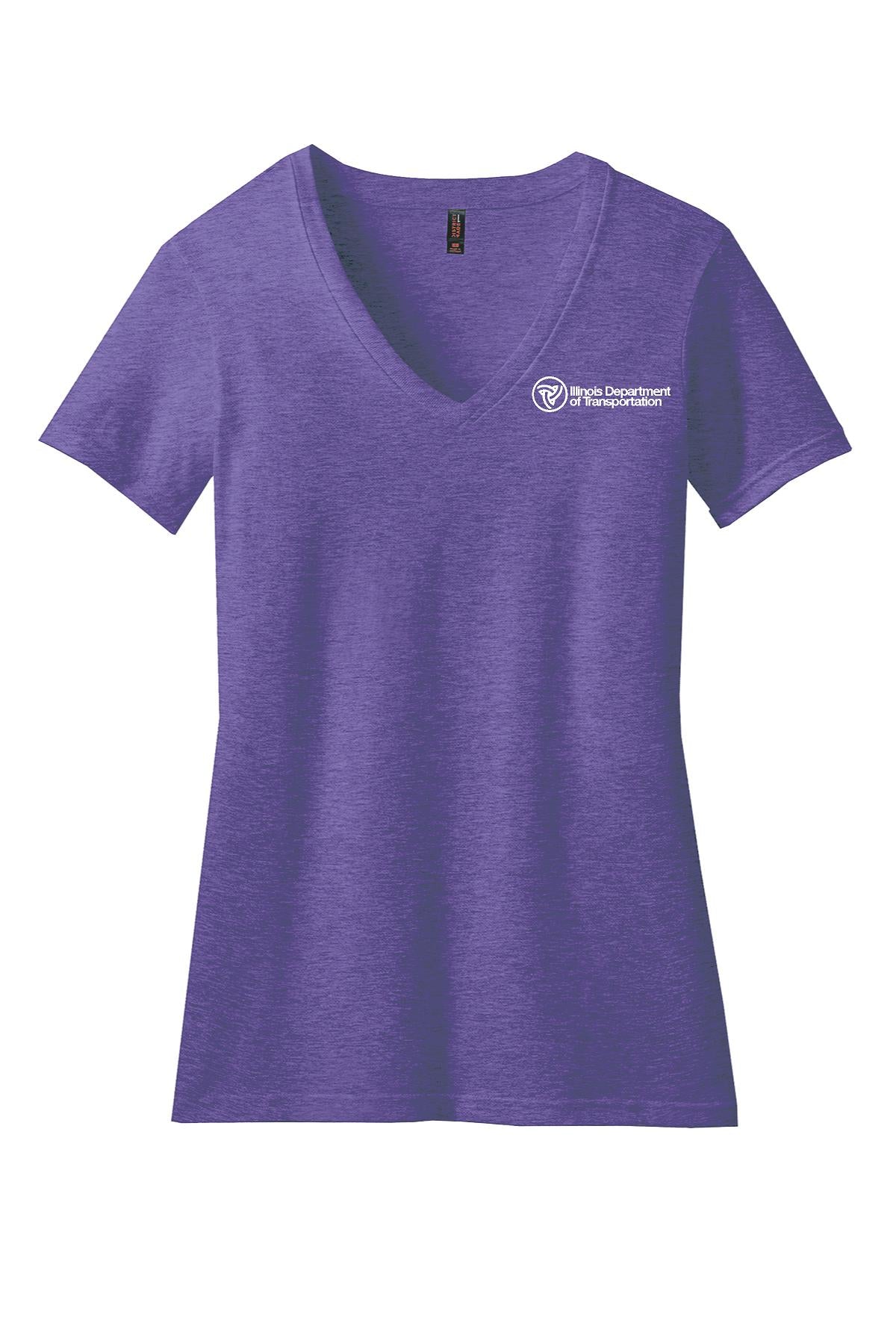 IDOT District ® Women’s Perfect Blend ® V-Neck Tee (E. DM1190L)