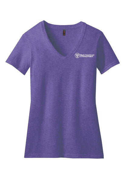 IDOT District ® Women’s Perfect Blend ® V-Neck Tee (E. DM1190L)