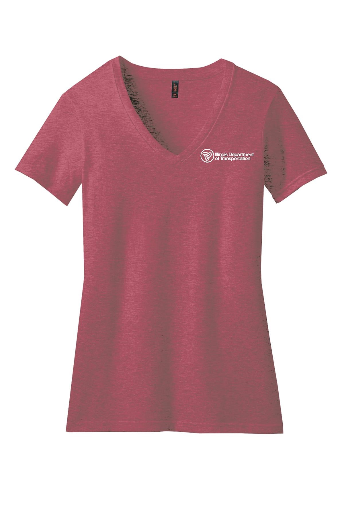 IDOT District ® Women’s Perfect Blend ® V-Neck Tee (E. DM1190L)