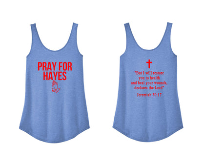 Pray For Hayes District® Women’s Perfect Tri® Relaxed Tank (P. DT151)