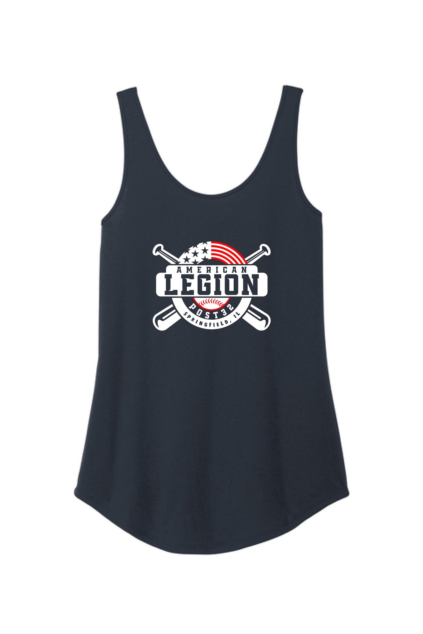 American Legion Post 32 Baseball District® Women’s Perfect Tri® Relaxed Tank (P. DT151)