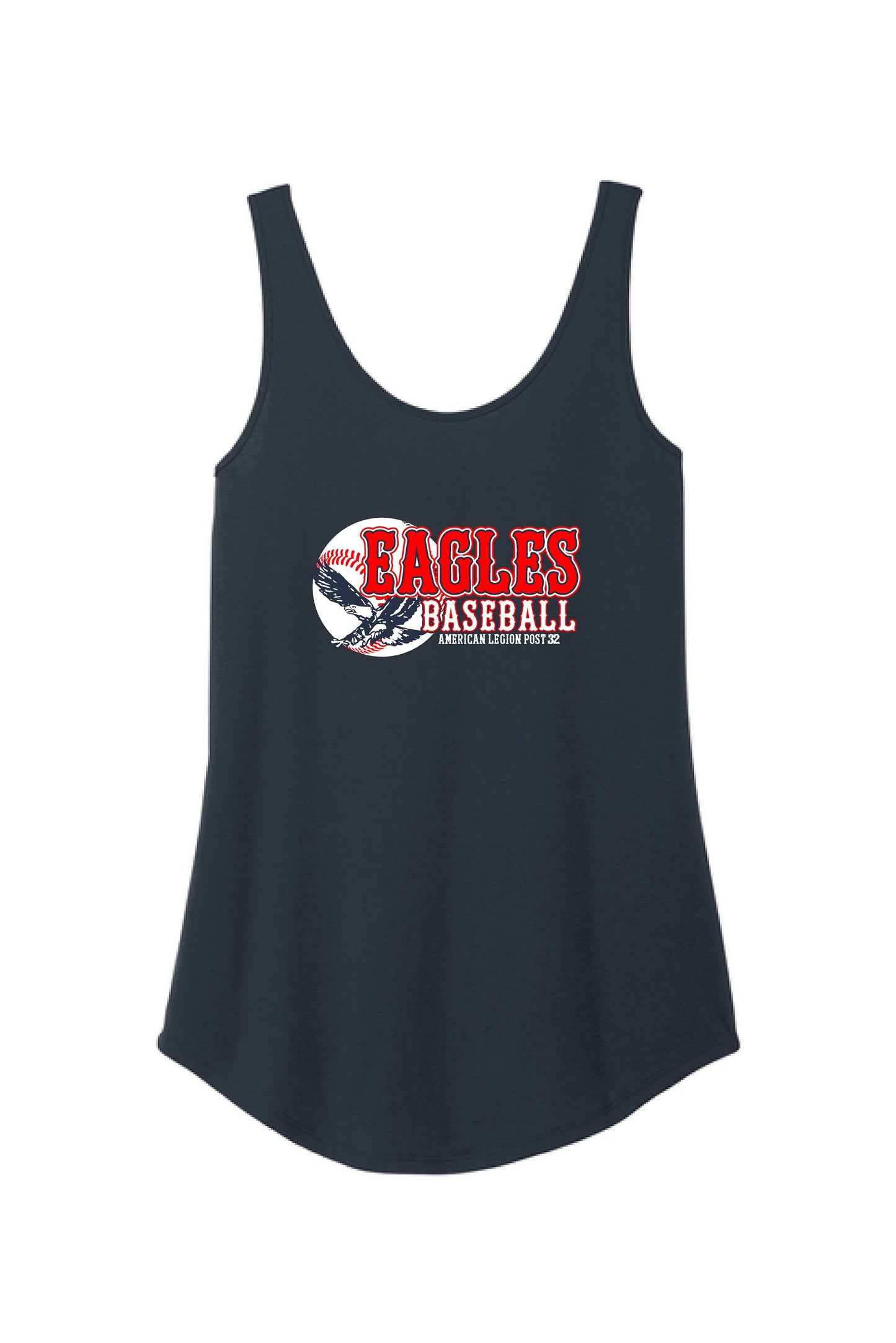 American Legion Post 32 Baseball District® Women’s Perfect Tri® Relaxed Tank (P. DT151)