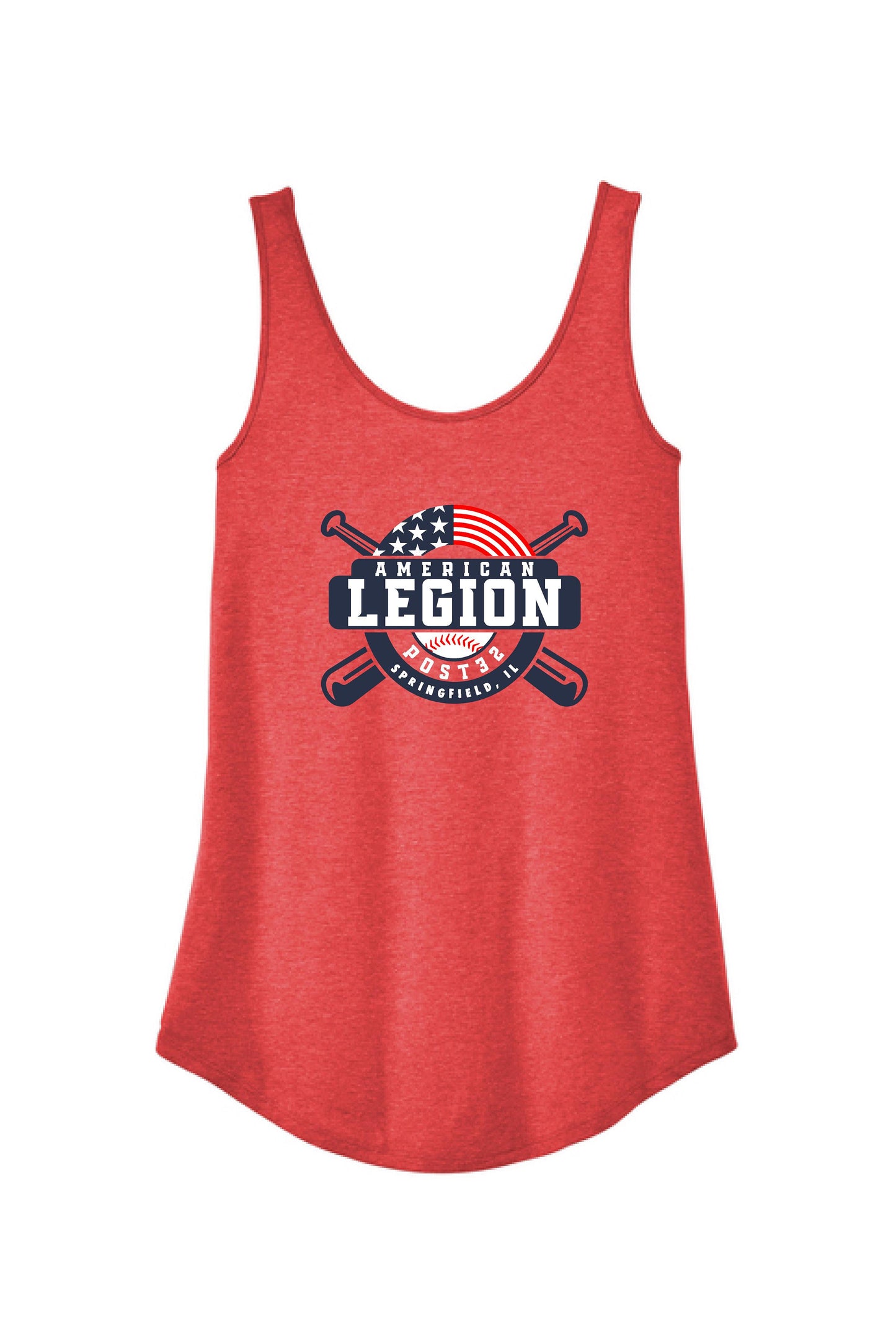American Legion Post 32 Baseball District® Women’s Perfect Tri® Relaxed Tank (P. DT151)