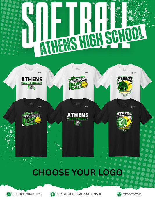 Athens High School Softball Nike Legend Tee (P.DV7299)