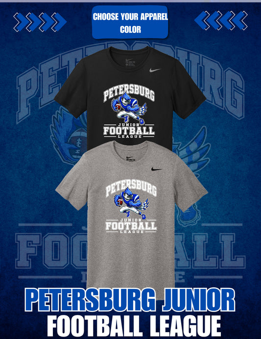 Petersburg Junior football League Nike Legend Tee (P.DV7299/DV7317)