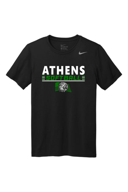 Athens High School Softball Nike Legend Tee (P.DV7299)