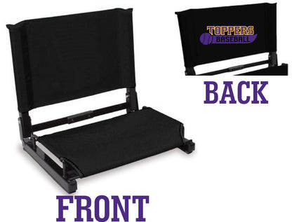 Mount Pulaski Toppers Athletic Specialties Stadium Seat (P.E171308)