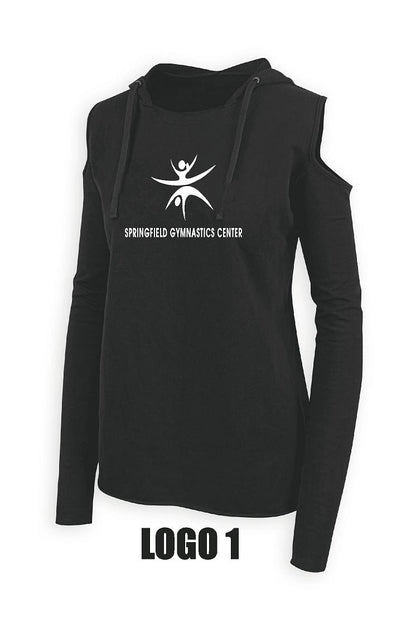 Springfield Gymnastics Center RAW EDGE HOODIE (P.ABB.ELAINA)