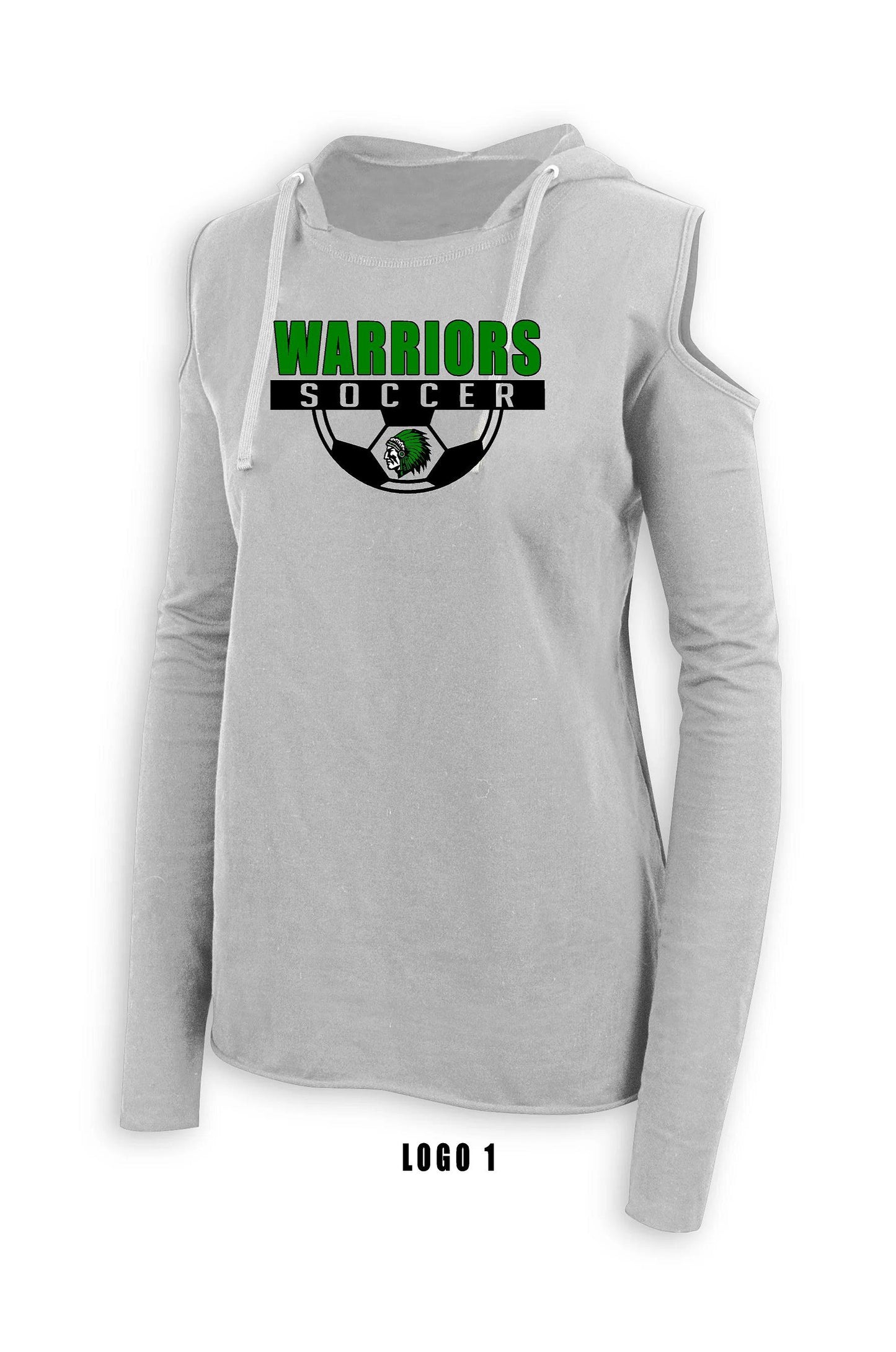 WARRIORS SOCCER Elaina Raw Edge Hoodie (P.ABB.ELAINA)