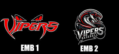 VIPERS BASEBALL UNISEX HOLLOWAY RAIDER SHORT SLEEVE PULLOVER (EMB. 229545)