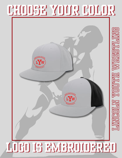 Lincoln Youth Wrestling PERFORATED PERFORMANCE FLEXFIT® CAP (E. ES474)