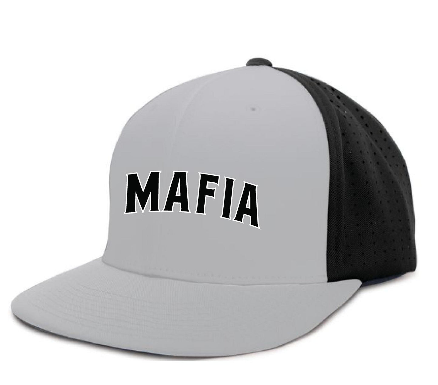 MAFIA BASEBALL/SOFTBALL PERFORATED PERFORMANCE FLEXFIT® CAP (E. ES474)
